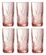 Набор стаканов высоких Luminarc Salzburg Pink P9166/1 380 мл 6 шт