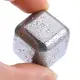 Камни для виски металлические SILVER 8 шт + щипцы