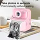 Детский фотоаппарат мгновенной печати S1 Pink