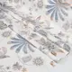 Двуспальная постель с простыней на резинке FLORAL ORNAMENT CS2