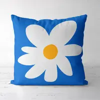 Подушка декоративная Soft Белый цветок 45x45 см (45PST_23M001)