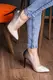 Туфли женские Fashion Hontei 3133 40 размер 25,5 см Бежевый