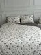 Постельное белье семейное Dushka Home Муслин 21739 160х215х2 см