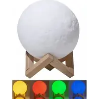 Настольный светильник Magic 3D Moon Light Луна 13 см Белый