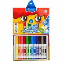 Набір фломастерів Marco Super Washable 1632-12CB 12 кольорів