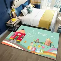 Детский ковер безворсовый Homytex Beautiful word