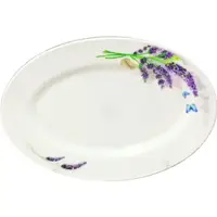 Овальне блюдо Лаванда Ø35,5 см SNT 30063-1065