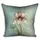 Подушка c принтом габардиновая Iris iridaceae 40x40 (4P_PW022)