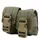 Тактический результат под 2 гранаты KIBORG GU Double Mag Pouch Khaki