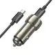 Адаптер автомобильный HOCO Type-C to Type-C Cable Tough dual port car charger Z48 |2Type-C, 40W/3A, PD/QC|