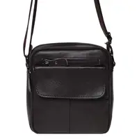 Чоловічі шкіряні сумки коричневого кольору Borsa Leather 100316-brown