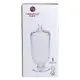 Конфетница с крышкой стеклянная Ø 10 см HP-YH-18