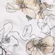 Евро постельное белье с простыней на резинке PASTEL FLOWERS CS4