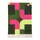 Блокнот для записей в линию А6 YES 7 БЦ Abstraction Black 152064 64 листа
