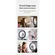 Держатель с кольцевым освещением JOYROOM Touch Selfie Ring Light JR-ZS228 AKL01 |10", 2A, 2700-5700K|