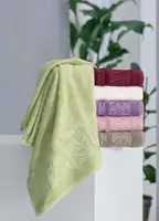 Silver koy бамбуковые полотенца 50х90см., 6 шт/уп. Miasoft Турция.