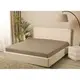 Простынь трикотажная на резинке Iris Home - Кофе 160*200+25