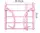 Cушилка балконная полка для обуви белья  Multi-functional Balcony Shelf