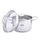 Набор посуды Krauff Cook Joy 26-238-121 10 предметов серебристый