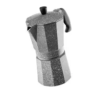 Кофеварка гейзерная Vinzer Moka Granito VZ-50399 360 мл 9 чашек серый