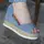 Женские босоножки Fashion Macky 2792 40 размер 25,5 см Голубой