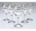 Набор бокалов для вина 240 мл 6 шт Mis Bright Gurallar Art Craft 31-146-273