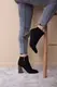 Ботильоны женские Fashion Caruso 2553 39 размер 25 см Черный