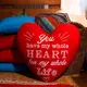 Подушка сердце XXL You have my whole heart for my whole life 57x57 см (6PS_15L102)