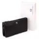 Вместительный клатч на два отделения женский ST Leather 19246 Черный