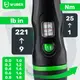 Динамометрический ключ 1/4" 1-25нм 250мм Wuber (Польша)
