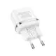 Адаптер Сетевой HOCO Victorious single port charger N24 |1Type-C, 20W/3A, PD/QC|