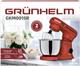 Кухонная машина Grunhelm GKM0015R 1500 Вт красная