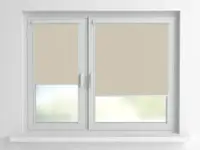 Рулонная штора Rolets Роял 2-800-1900 190x170 см закрытого типа Ваниль