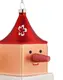 Елочная игрушка Alessi Le Palle Quadrate Cubocchio 6х7,5х9,5 см