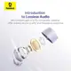 Наушники Baseus Bowie True Wireless Earphones E18 |BT5.3, 40/300mAh, IPX4, 2ENC Mic, 7.5h|