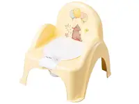 Горщик-крісло дитячий з музикою FOREST FAIRYTALE light yellow