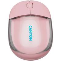 Миша комп'ютерна бездротова Canyon OnClick 24 Pink CNS-CMSW24P рожева