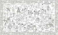 Обои-раскраски Halloween 60*100 C-100035