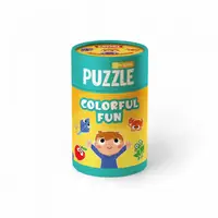 Детский пазл/игра Mon Puzzle "Цветные развлечения" 200105, 6 двусторонних пазлов на 4 элемента