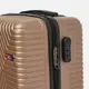 Чемодан маленький 4 колеса Ricco Grande T1ABS600gold-M