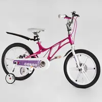 Велосипед магниевый двухколёсный 18" дюймов 
"CORSO Elit" (EL-50566)
