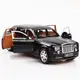 Модель автомобиля Rolls Royce Phantom 1:24 с инерционным механизмом, светом и звуком — металлическая машинка премиум-класса