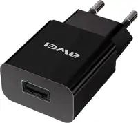 Зарядний пристрій AWEI C-810 Travel charger + Micro cable 1USB 2.4A Black