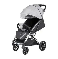 Коляска Coletto Jokko 9023-CJo-10, black scotch, чорний/сірий