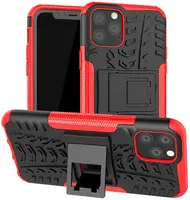 Чехол-накладка TOTO Dazzle Kickstand 2 in 1 Case Apple iPhone 11 Pro Red