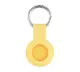 Брелок для AirTag Silicone FULL Key Ring с карабином, Yellow (315026)