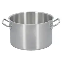 Каструля Gipfel Horeca Pro GP-50722 28 см 10 л срібляста