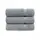 Рушник махровий Lotus Home - Grand soft twist grey сірий 50*90