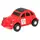 Машина пластиковая Volkswagen Beetle красная