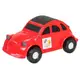 Машина пластиковая Volkswagen Beetle красная